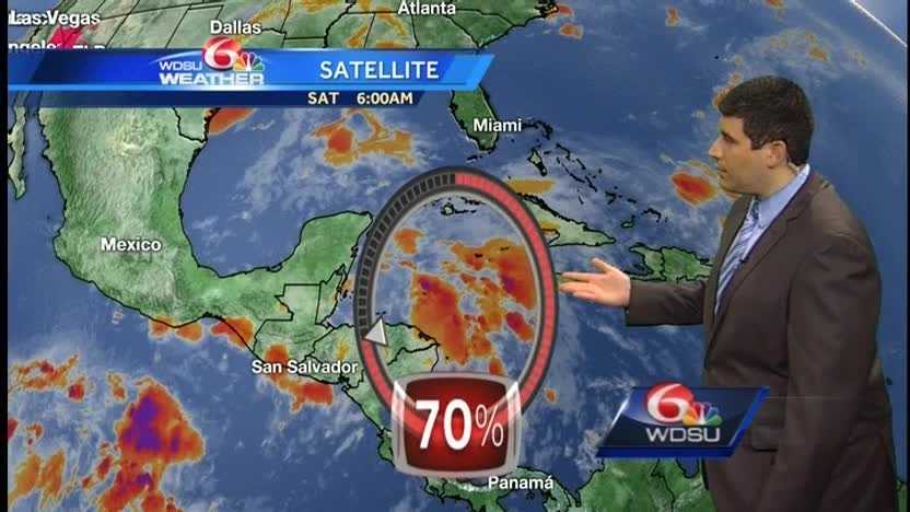 Disturbance In Caribbean Has 80 Percent Chance Of Tropical Formation