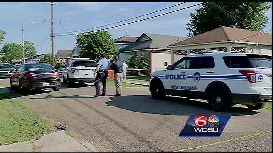 New Orleans police said the shooting was reported around 8 a.m. Tuesday in the 8900 block of Colapissa Street.