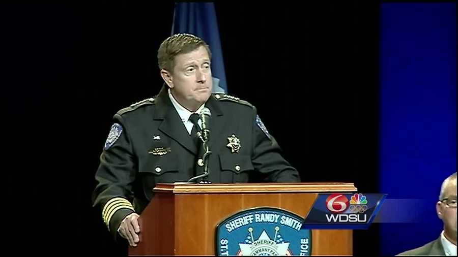 Former Slidell Police Chief Randy Smith vowed public service and transparency Friday as he was sworn in as St. Tammany Parish sheriff.
