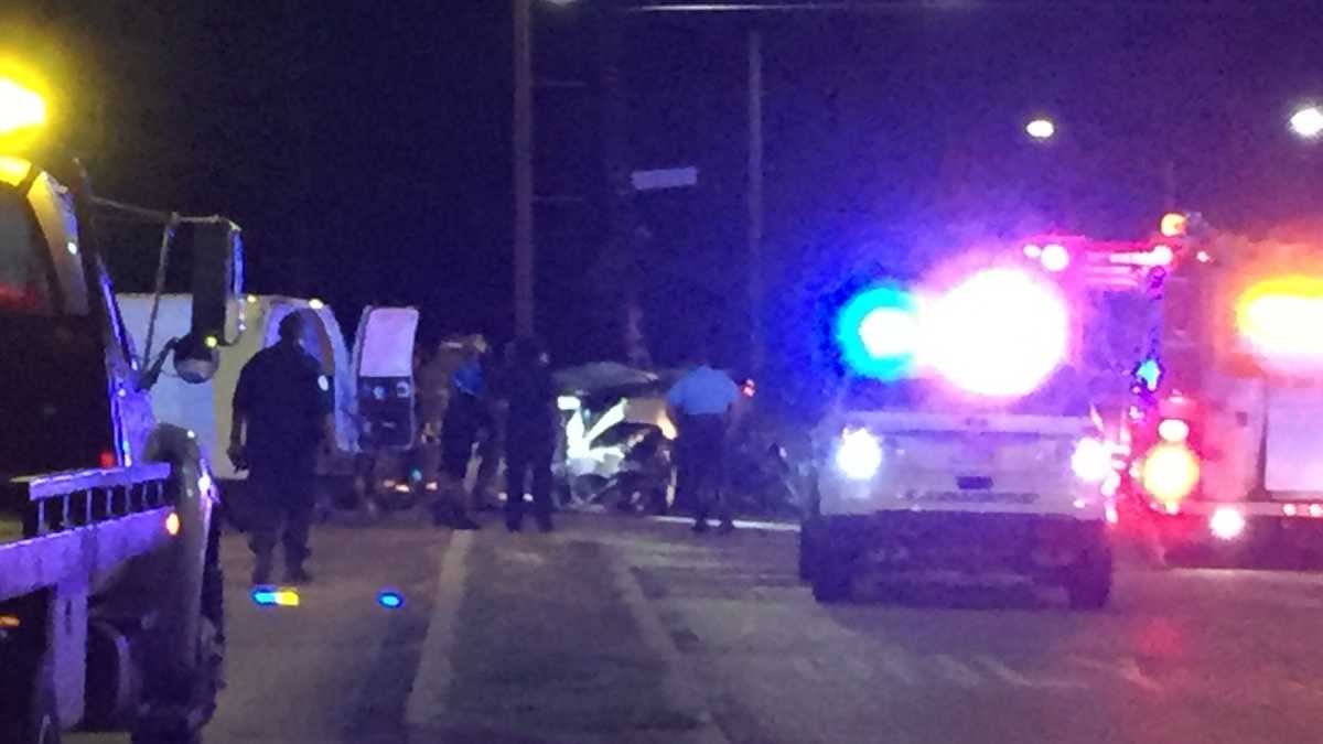 2 dead, 1 injured in fiery Fourth of July crash on Leon C. Simon