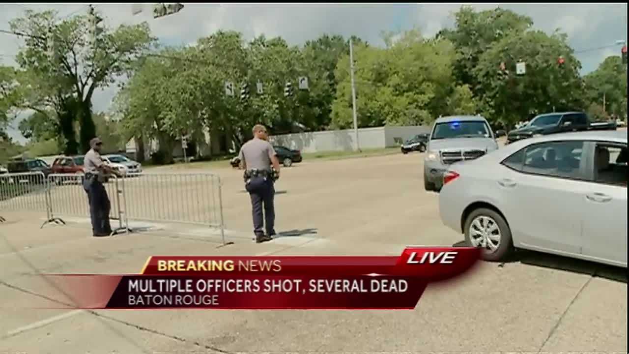 Images: Officers Shot, Killed In Baton Rouge