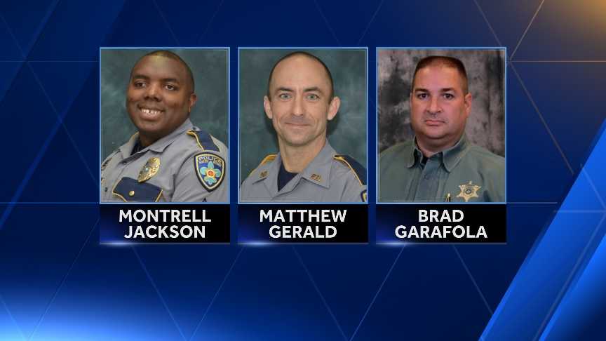 Who are the officers killed in Baton Rouge?