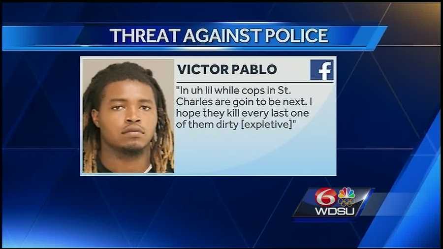 In St. Charles Parish, a social media post has landed one man behind bars.The alleged threat was made against deputies, and when officers arrested the man and searched him home, they found weapons - but people who know him say it's all a big mistake.