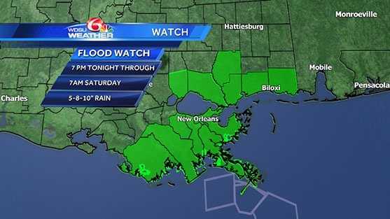 Here's what you need to know about flood watch affecting SELA, southern ...