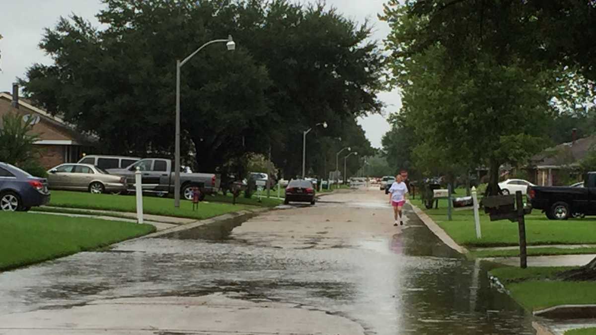 Images Destrehan flooding as heavy rains pour across southeast Louisiana