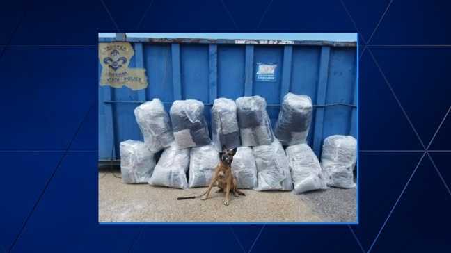 Images: State Police seize 420 pounds of pot in Jefferson Parish