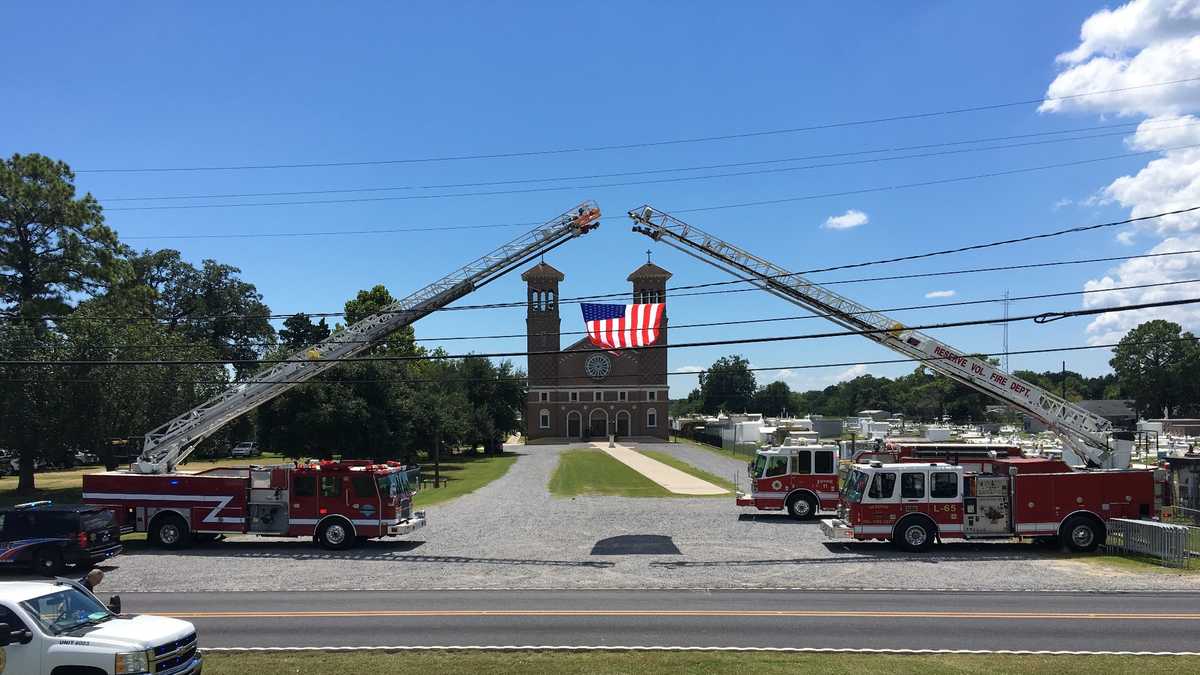 Fire Chief Spencer Chauvin laid to rest with hero's honors