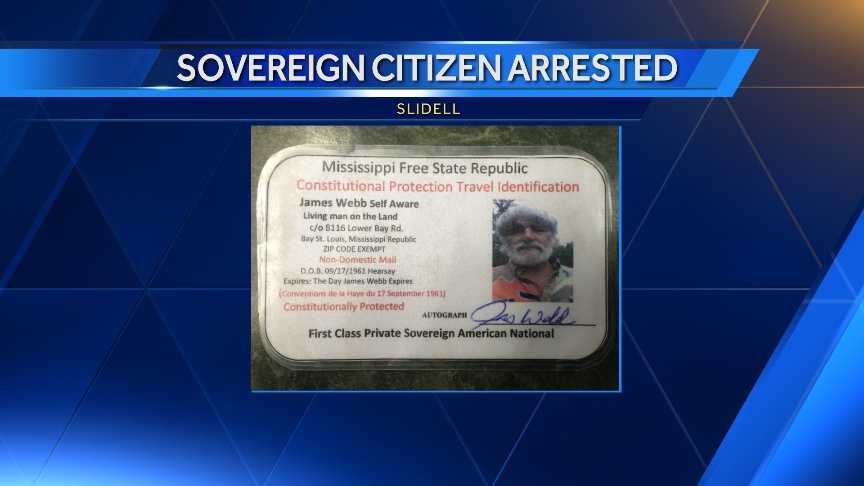 Loaded gun found in vehicle of sovereign citizen arrested during traffic  stop in Slidell
