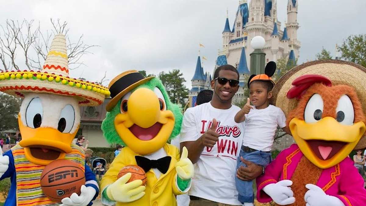 Photos Celebs at Disney theme parks