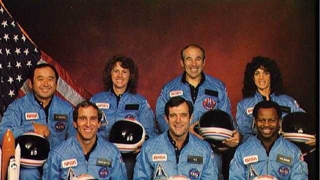 Official portrait of the STS 51-L crewmembers