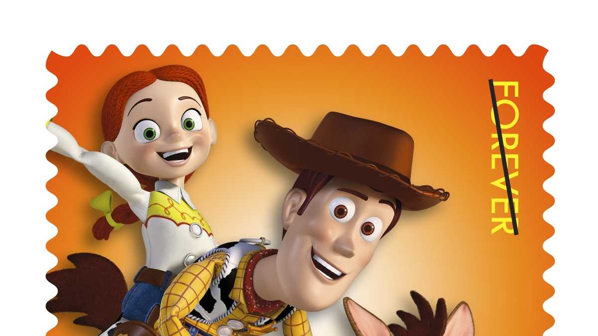 Post Office debuts new stamps featuring Disney Pixar characters
