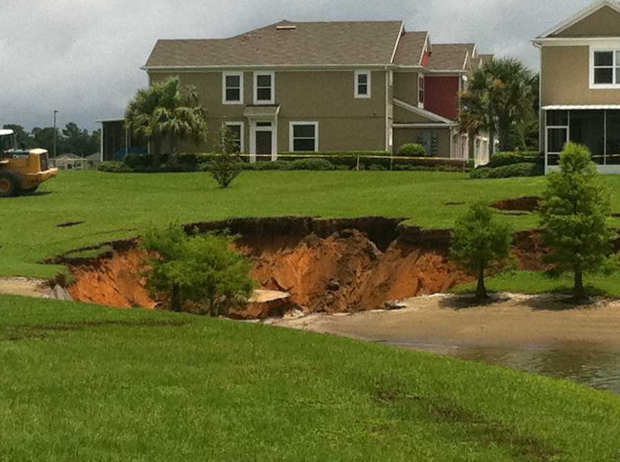 Images: Sinkhole opens up in Marion Co.