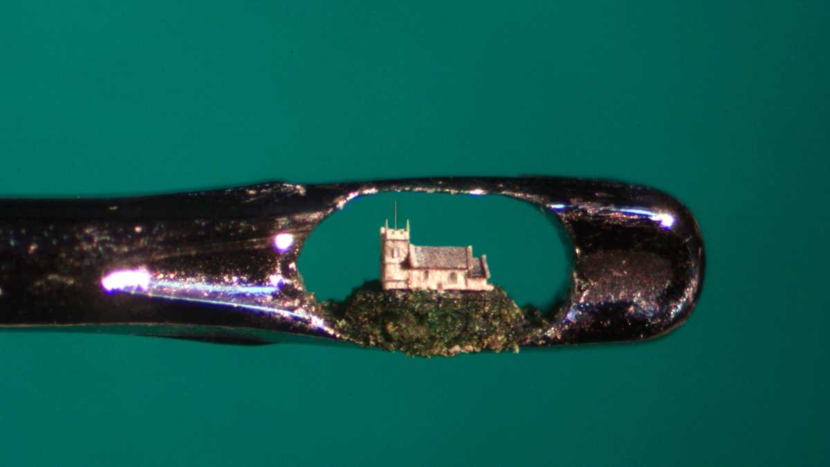 Ripley's Believe It or Not! unveils world's smallest sculptures