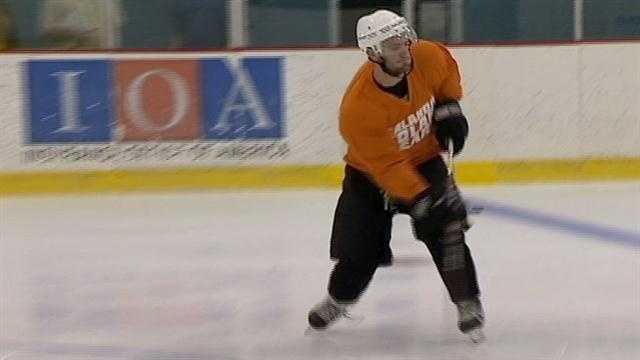 The Orlando Solar Bears held open tryouts on Tuesday.