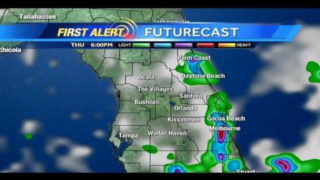 Hour-by-hour timeline: Storms move through Central Fla.