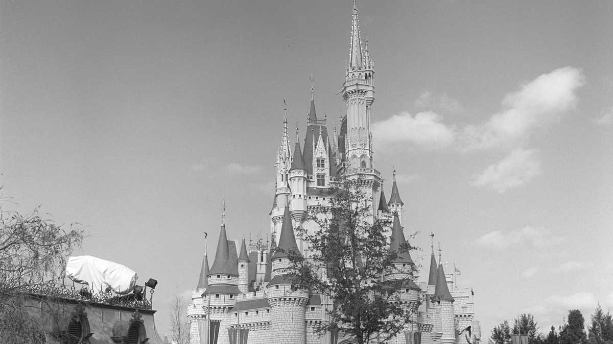 Disney's Magic Kingdom Then and now