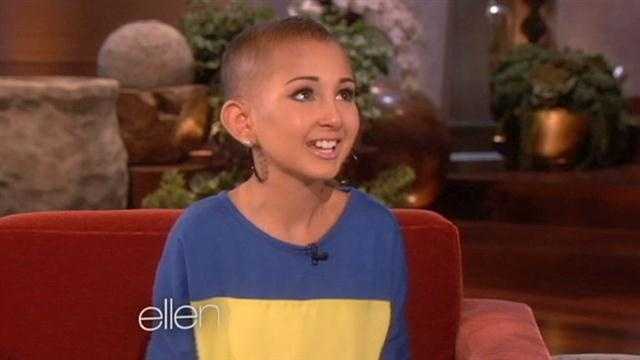 A local girl, Talia, is battling cancer, but she hasn't lost her passion for life and beauty.