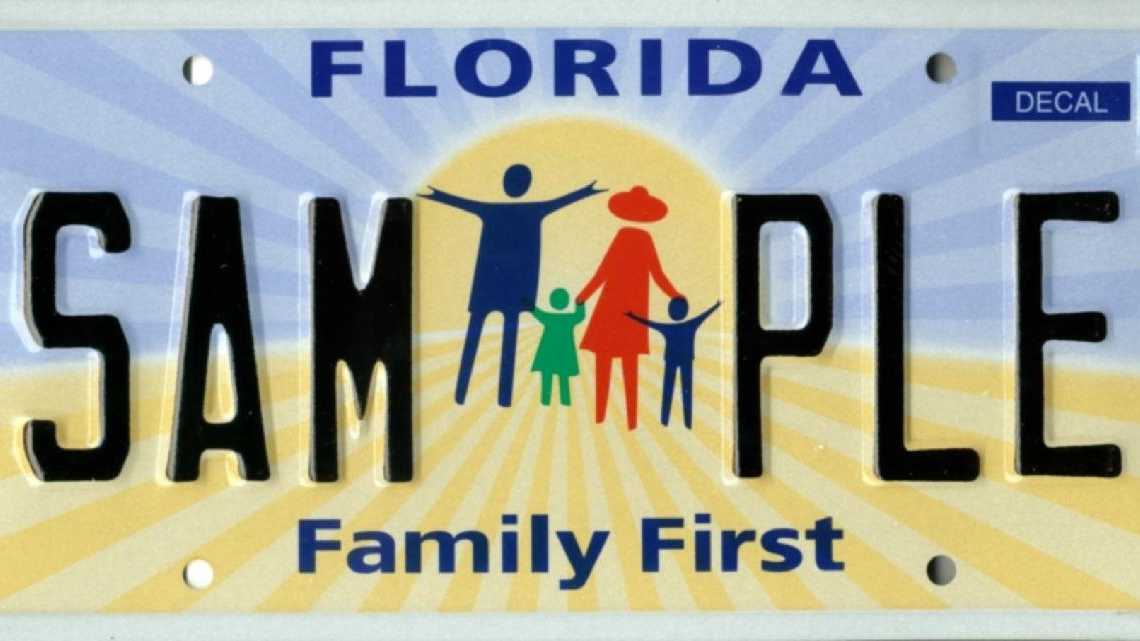 Images Florida's specialty license plates