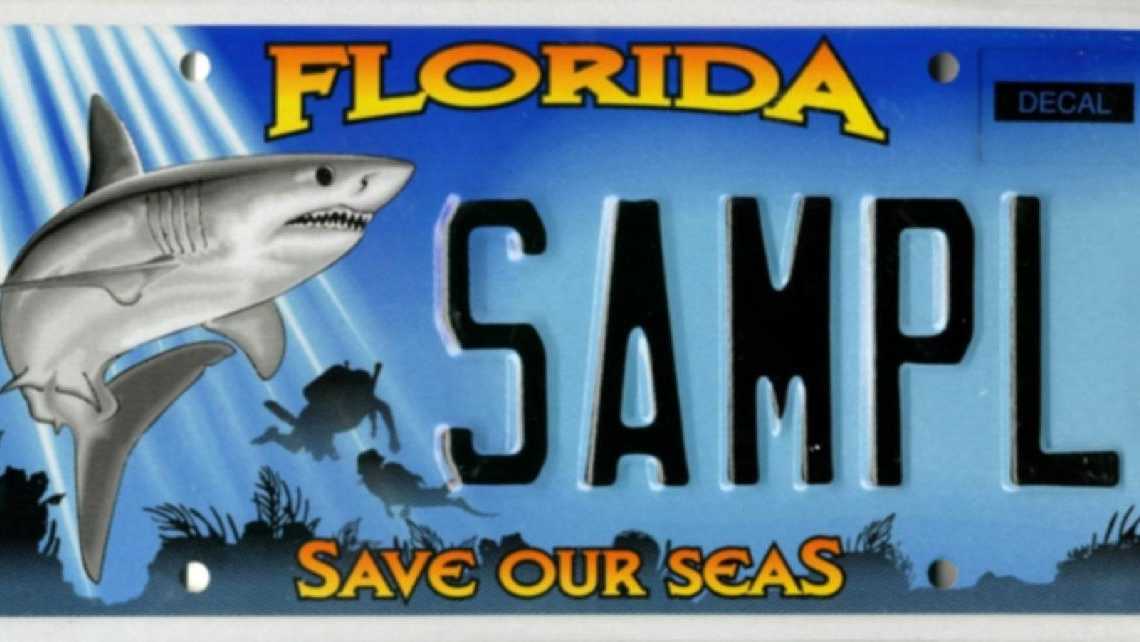 Images Florida's specialty license plates