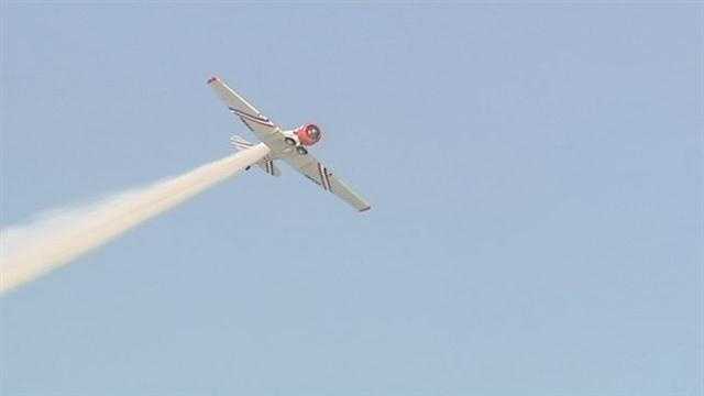 Thousands packed the World's Most Famous Beach for a sky full of performance jets over the weekend. WESH 2 photojournalist Pete Delis captured the sights and sounds.