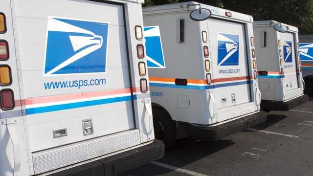 USPS trucks, US Postal Service