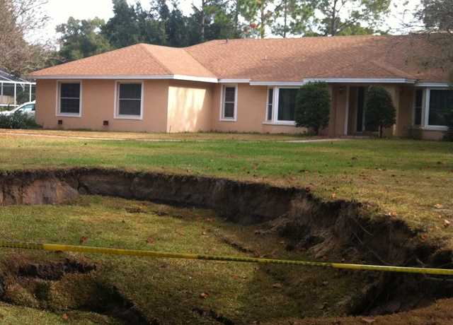 Photos: 50-foot sinkhole opens up in Windermere