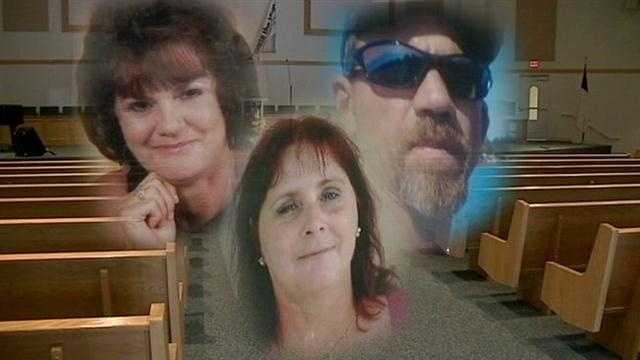 An Orange County woman laid to rest three family members Monday.