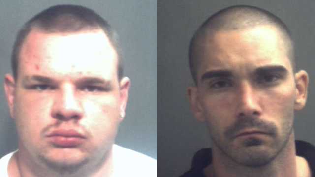 2 men accused in several burglaries caught