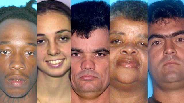 According to the Florida Attorney General, the following 60 people are the state's most wanted. Anyone who has seen these individuals is asked to call law enforcement. Do not attempt to apprehend or detain them.