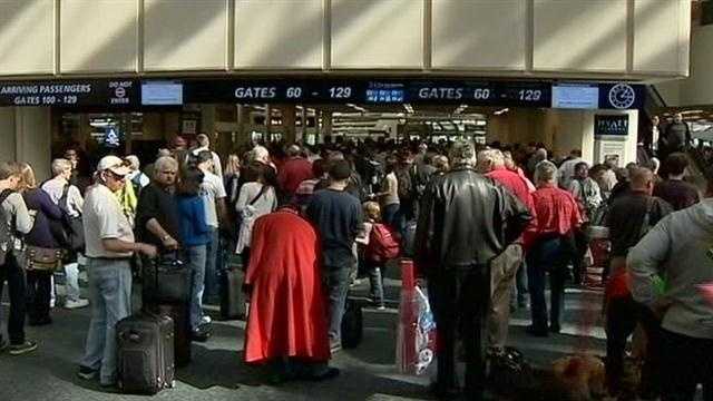 Holiday travelers may have to spend some extra time at the Orlando airport this holiday season.