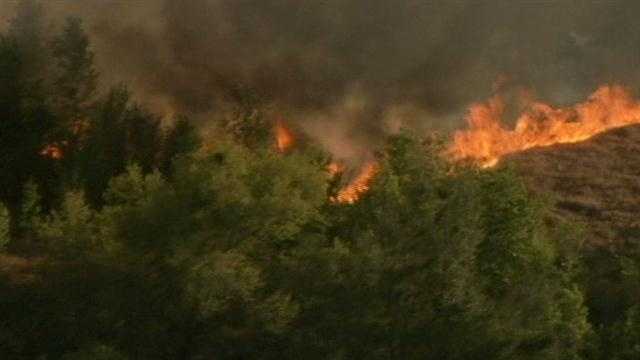 Dry, breezy conditions increase fire threat