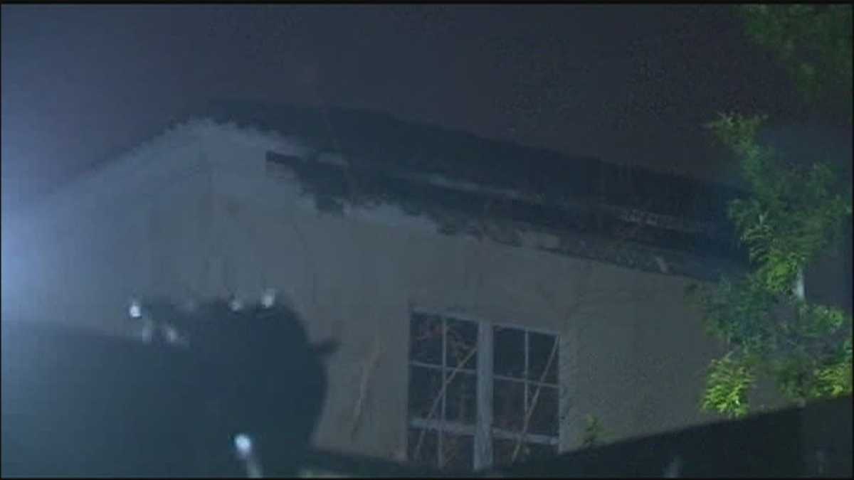 Lightning may be to blame for house fires