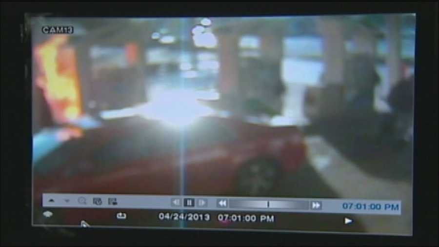 Police Woman intentionally lit car on fire, claims she was God