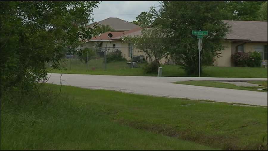 Police officers said someone opened fire at a man at a bus stop in Osceola County.