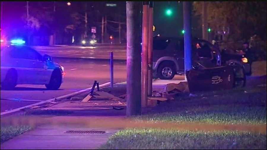 Two women are dead after an SUV slammed into them late Monday night.