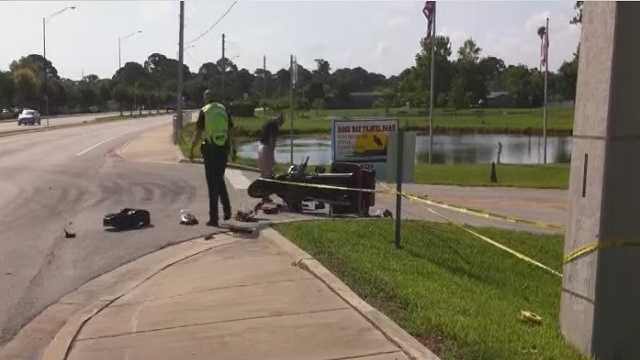 Man dies after being thrown from motorcycle