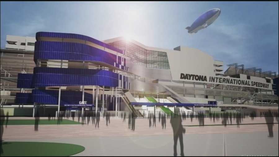 Daytona Beach's famous speedway will undergo major renovations.