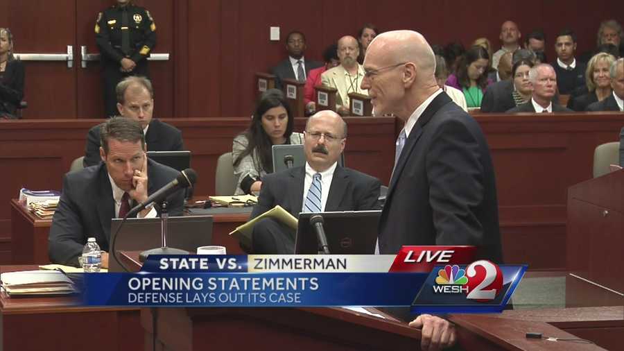Defense attorney Don West's "knock knock" joke didn't get much of a reaction from the jury during his opening statement in the George Zimmerman murder trial.