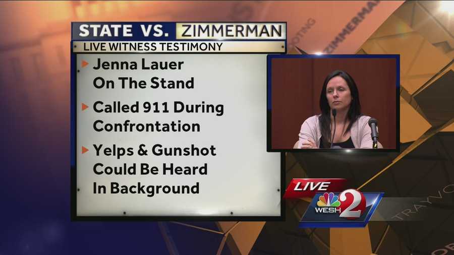 A 911 call made by a witness to Trayvon Martin's shooting was played during the George Zimmerman murder trial Thursday.