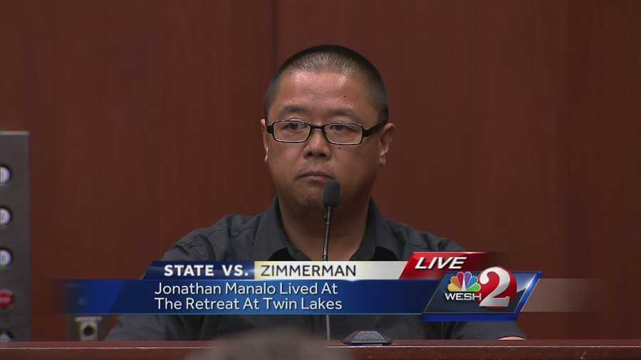 A witness who talked to George Zimmerman after he shot Trayvon Martin took the stand Friday. He said Zimmerman asked him to call his wife and "just tell her I shot someone."