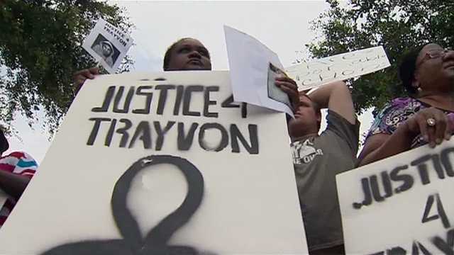 Trayvon Martin rally in 2012