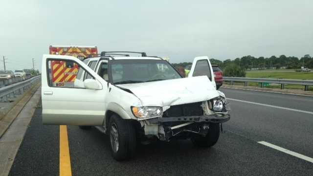 Driver airlifted after crash on US 1