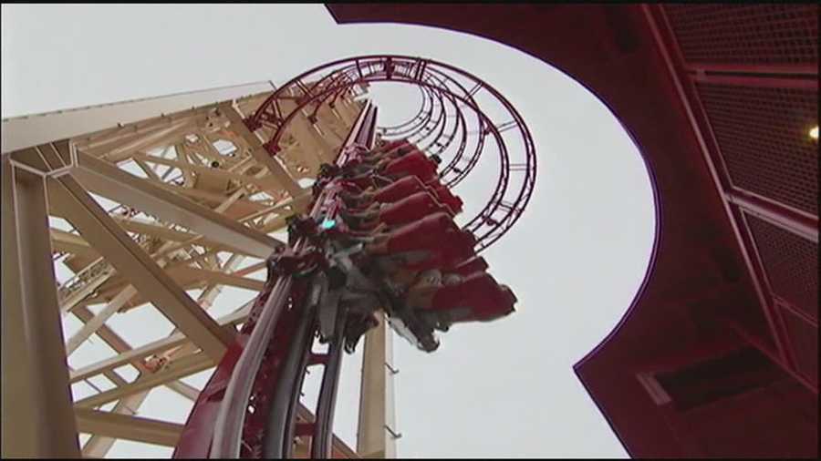 A parkgoer at Universal Studios is injured on the Hollywood Rip Ride Rockit.