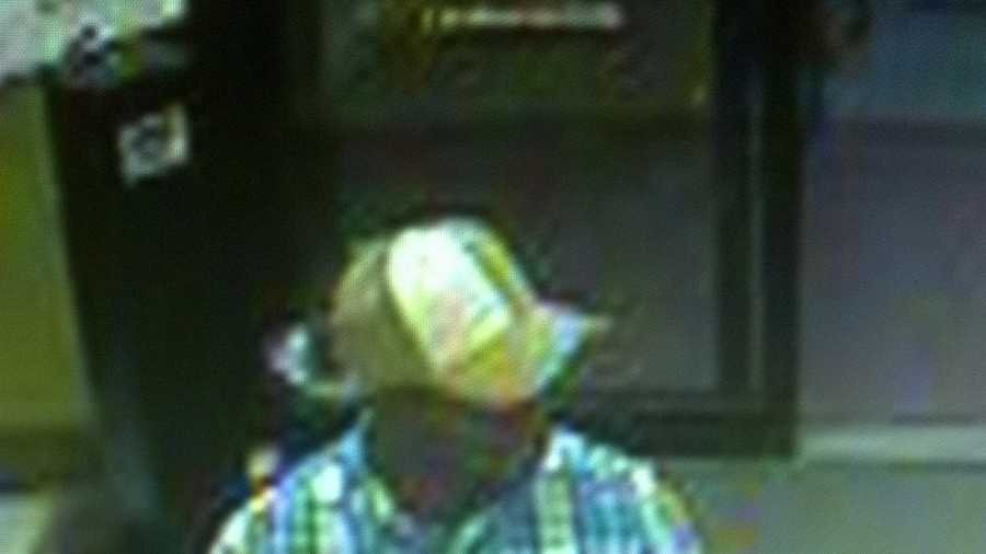 This man is suspected of robbing the Sharps Liquor store Monday.