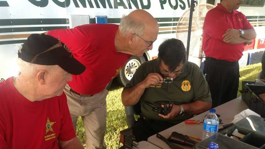 The annual "Kicks for Guns" event kicked off across central Florida on Thursday.