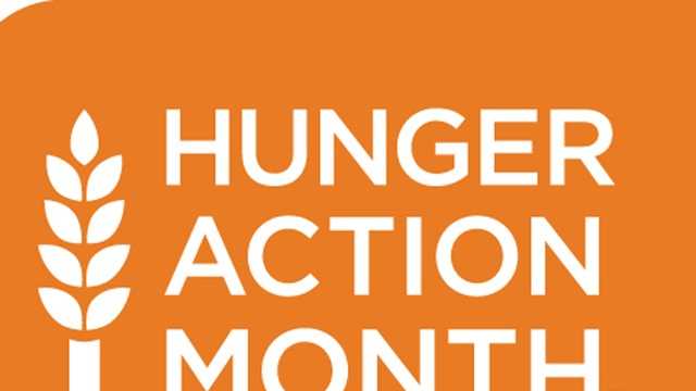 Thursday is 'Go Orange' day for hunger awareness