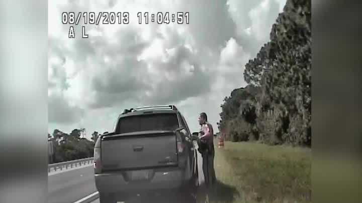Dashcam video from Florida Highway Patrol has been released showing a traffic stop on George Zimmerman from Aug. 19. He was given a warning for having his windows tinted too dark.