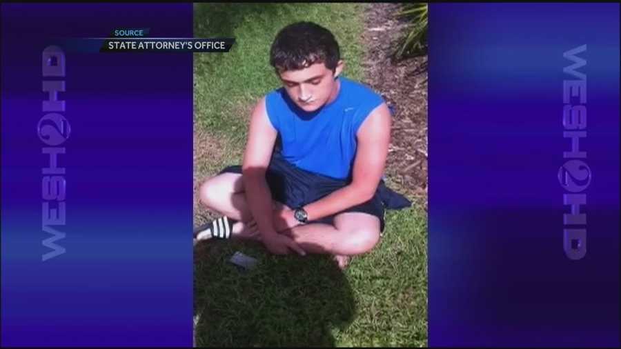 Newly released video shows an Orange County teen admitting he's high just minutes after he ran over and killed an Avalon Park cyclist and father.