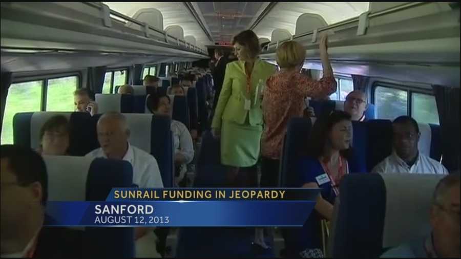 Funding for SunRail in jeopardy.