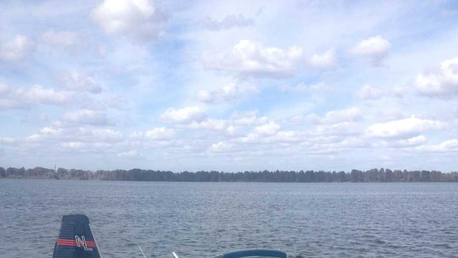 A Winter Haven man landed his plane in a lake after experiencing engine trouble.